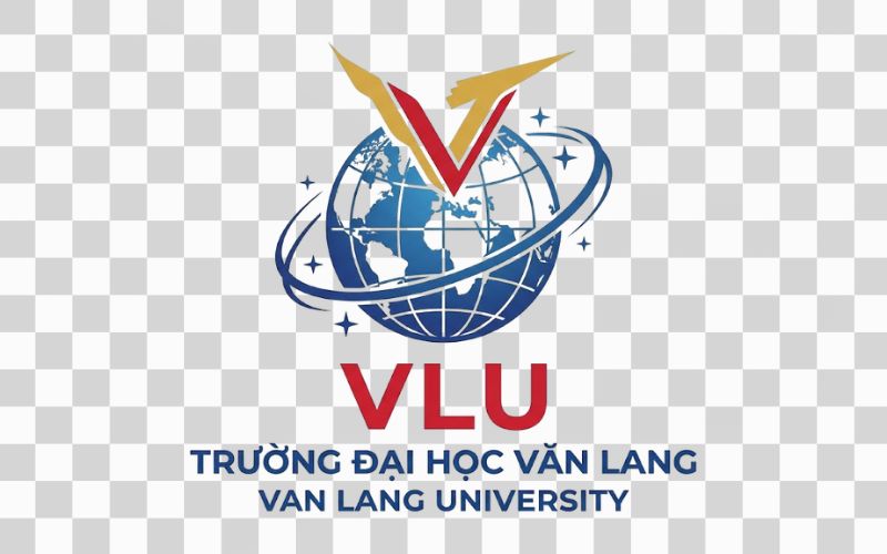 Logo VLU kết hợp hình ảnh hội nhập quốc tế