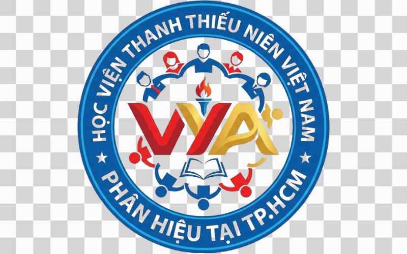Logo VYA kết hợp hình ảnh đoàn kết và cộng đồng