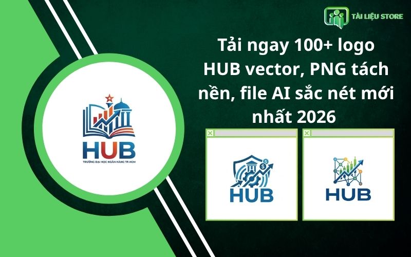 Tải ngay 100+ logo HUB vector, PNG tách nền