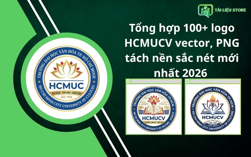 Tổng hợp 100+ logo HCMUCV vector