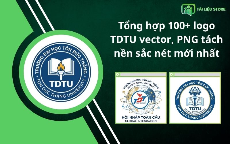 Tổng hợp 100+ logo TDTU vector