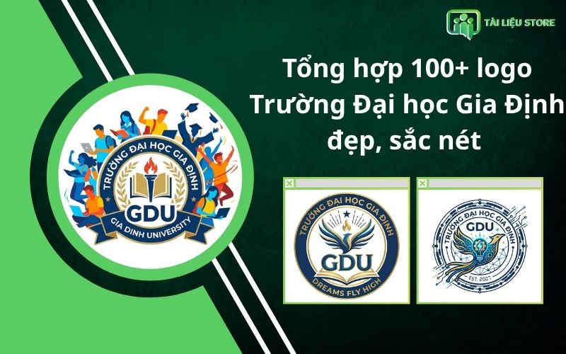 Tổng hợp 100+ logo Trường Đại học Gia Định đẹp, sắc nét