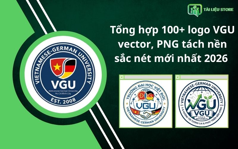 Tổng hợp 100+ logo VGU vector, PNG tách nền sắc