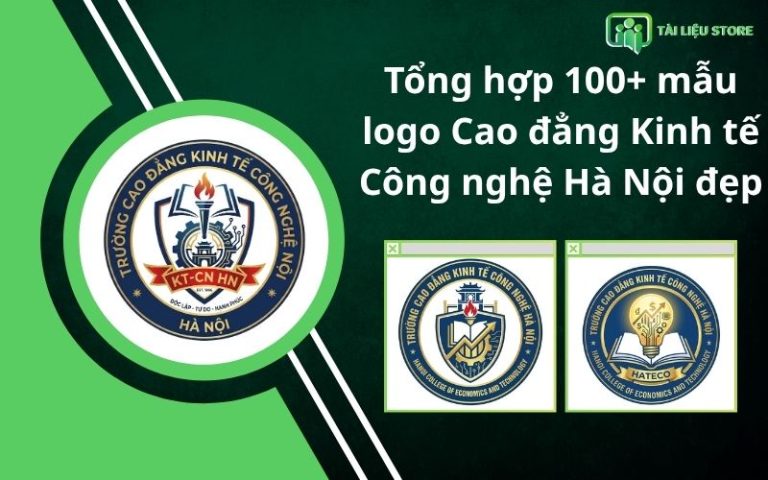 Tổng hợp 100+ mẫu logo Cao đẳng Kinh tế Công nghệ Hà Nội đẹp