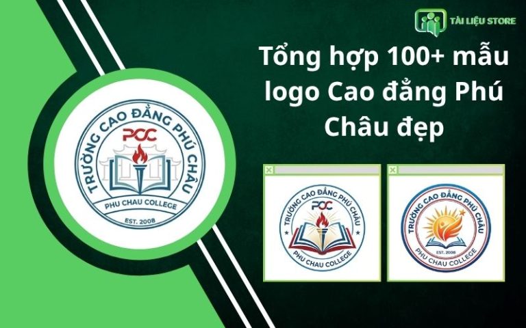 Tổng hợp 100+ mẫu logo Cao đẳng Phú Châu đẹp