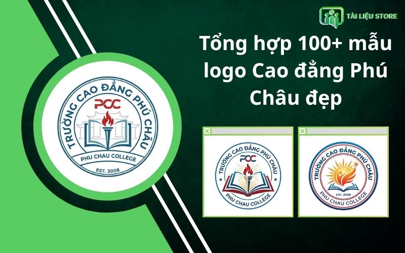 Tổng hợp 100+ mẫu logo Cao đẳng Phú Châu đẹp