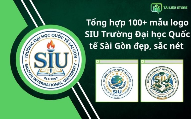 Tổng hợp 100+ mẫu logo SIU Trường Đại học Quốc tế Sài Gòn đẹp, sắc nét