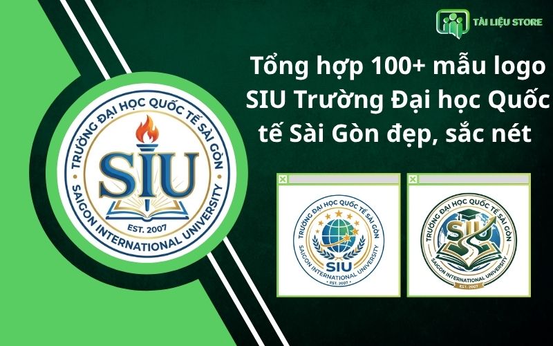 Tổng hợp 100+ mẫu logo SIU Trường Đại học Quốc tế Sài Gòn đẹp, sắc nét