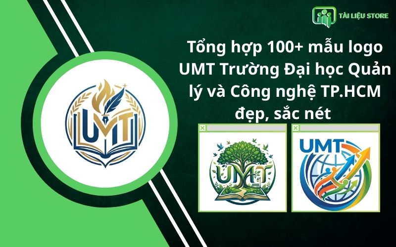Tổng hợp 100+ mẫu logo UMT Trường Đại học Quản lý và Công nghệ TP.HCM đẹp, sắc nét