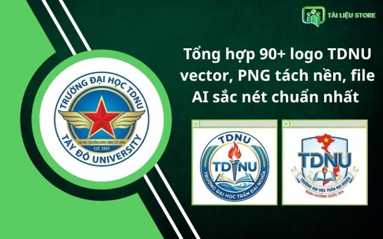 Tổng hợp 90+ logo TDNU vector, PNG tách nền AI