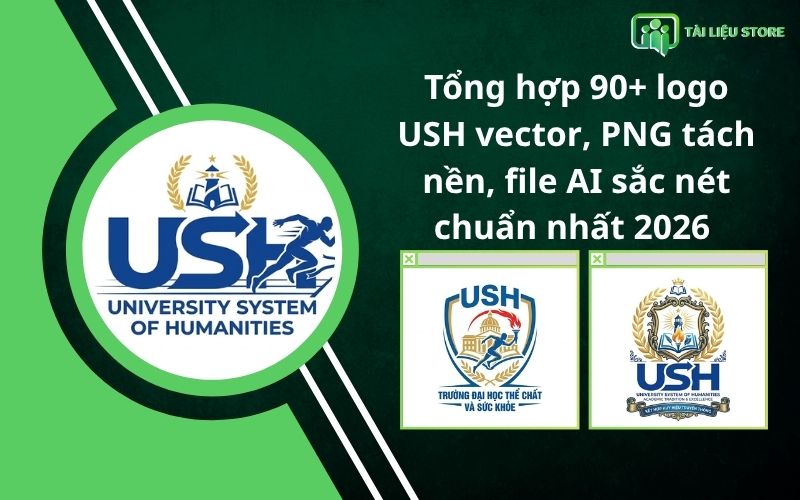 Tổng hợp 90+ logo USH vector, PNG tách nền