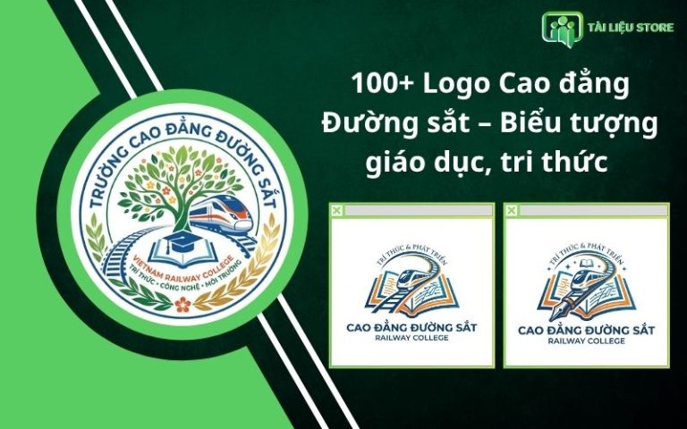 100+ Logo Cao đẳng Đường sắt – Biểu tượng giáo dục, tri thức