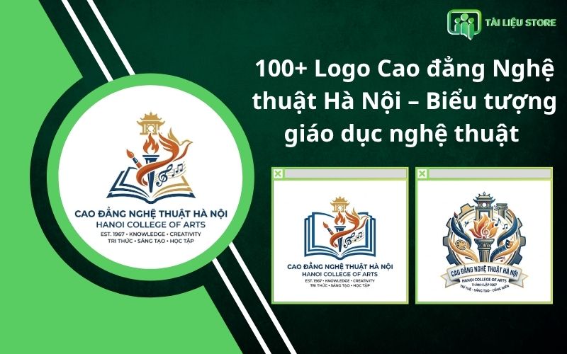 100+ Logo Cao đẳng Nghệ thuật Hà Nội – Biểu tượng giáo dục nghệ thuật