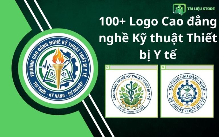 100+ Logo Cao đẳng nghề Kỹ thuật Thiết bị Y tế