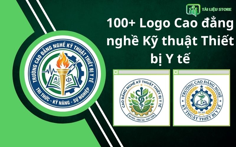 100+ Logo Cao đẳng nghề Kỹ thuật Thiết bị Y tế