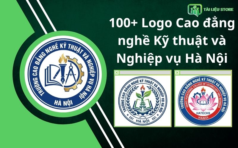 100+ Logo Cao đẳng nghề Kỹ thuật và Nghiệp vụ Hà Nội