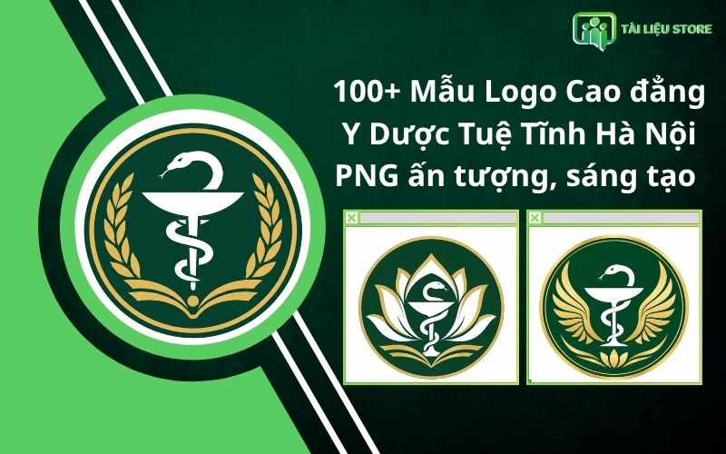 100+ Mẫu Logo Cao đẳng Y Dược Tuệ Tĩnh Hà Nội PNG ấn tượng, sáng tạo