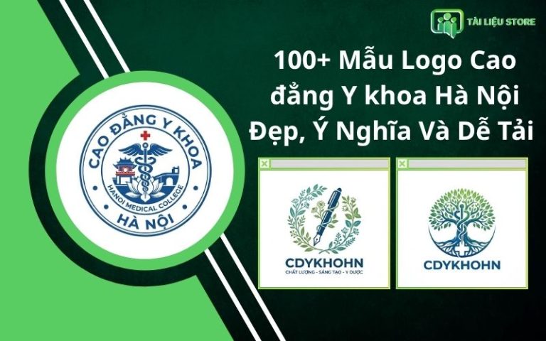 100+ Mẫu Logo Cao đẳng Y khoa Hà Nội Đẹp, Ý Nghĩa Và Dễ Tải