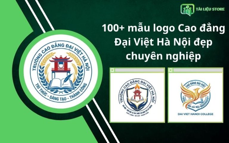 100+ mẫu logo Cao đẳng Đại Việt Hà Nội đẹp chuyên nghiệp