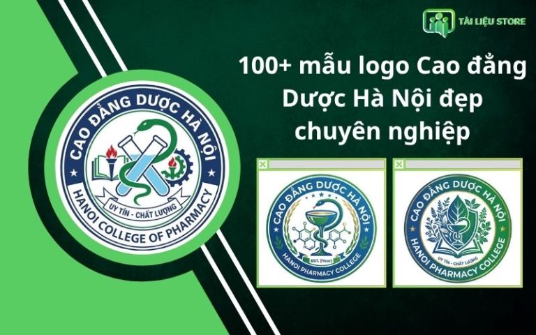 100+ mẫu logo Cao đẳng Dược Hà Nội đẹp chuyên nghiệp