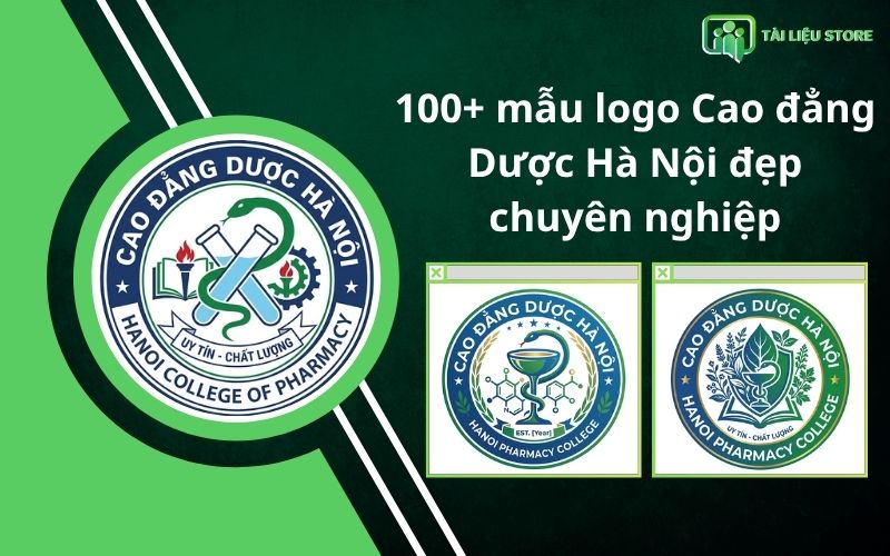 100+ mẫu logo Cao đẳng Dược Hà Nội đẹp chuyên nghiệp