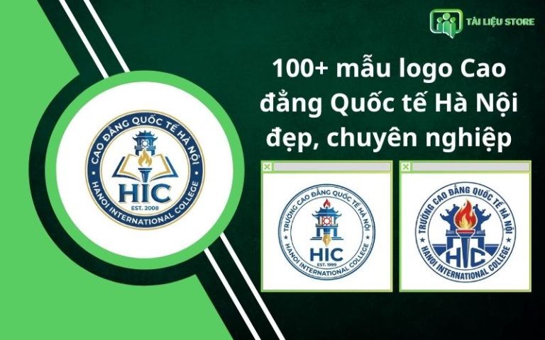100+ mẫu logo Cao đẳng Quốc tế Hà Nội đẹp, chuyên nghiệp