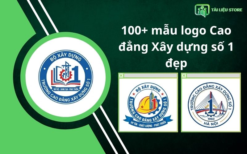 100+ mẫu logo Cao đẳng Xây dựng số 1 đẹp