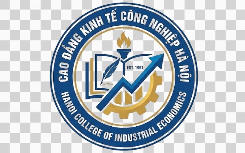 Logo Cao đẳng Kinh tế Công nghiệp Hà Nội PNG sắc nét