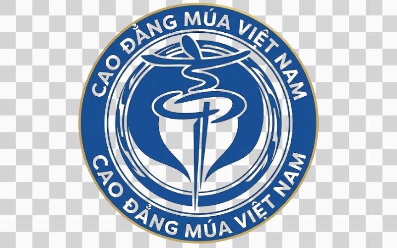 Logo Cao đẳng Múa Việt Nam PNG sắc nét