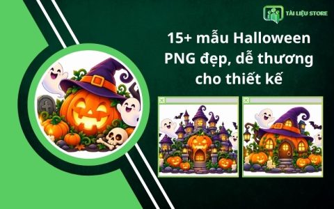 15+ mẫu Halloween PNG đẹp, dễ thương cho thiết kế
