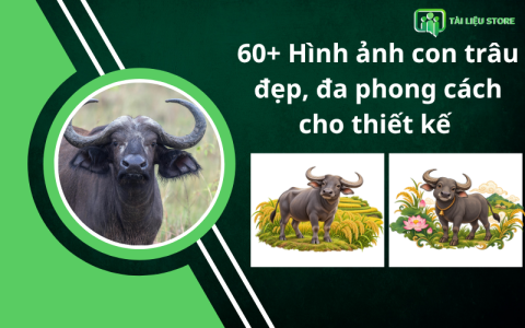 60+ Hình ảnh con trâu đẹp, đa phong cách cho thiết kế