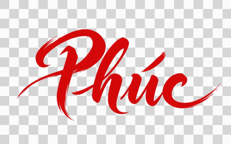 Mẫu chữ phúc thư pháp đón năm mới